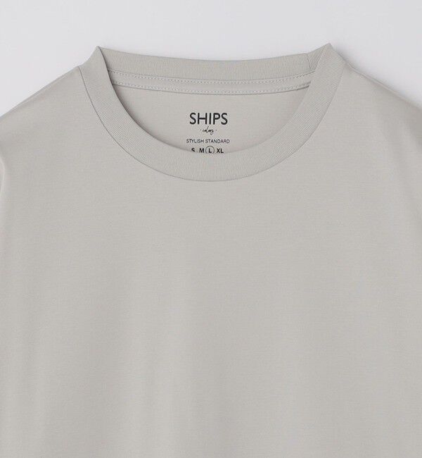 SHIPS Colors 「SHIPS Colors:シルケット コットン クルーネック ロンT」|Tシャツ・カットソー|