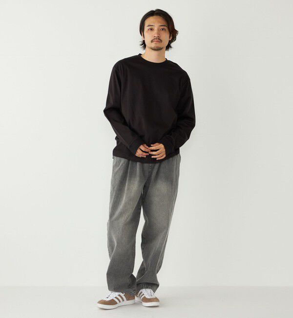 SHIPS Colors 「SHIPS Colors:シルケット コットン クルーネック ロンT」|Tシャツ・カットソー|