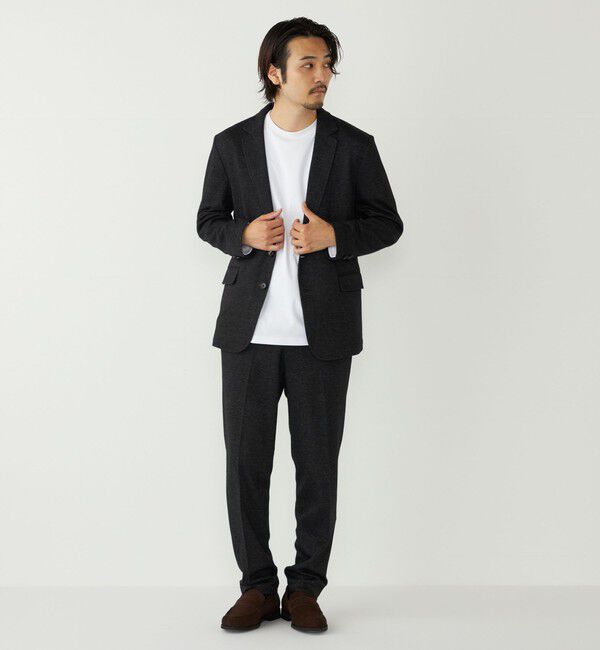 SHIPS Colors 「SHIPS Colors:ムリネ ジャージー イージー スラックス(セットアップ対応可能)」|スラックス|