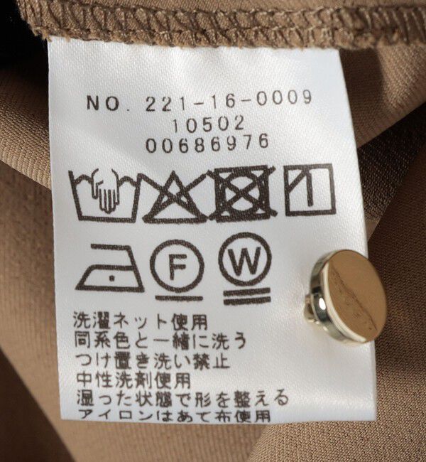 SHIPS Colors 「SHIPS Colors:〈手洗い可能〉2WAY フルダル ブラウス」|シャツ・ブラウス|