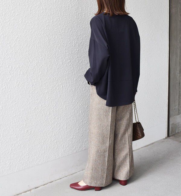 SHIPS Colors 「SHIPS Colors:〈手洗い可能〉2WAY フルダル ブラウス」|シャツ・ブラウス|