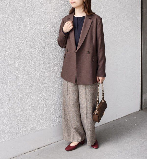 SHIPS Colors 「SHIPS Colors:〈手洗い可能〉2WAY フルダル ブラウス」|シャツ・ブラウス|