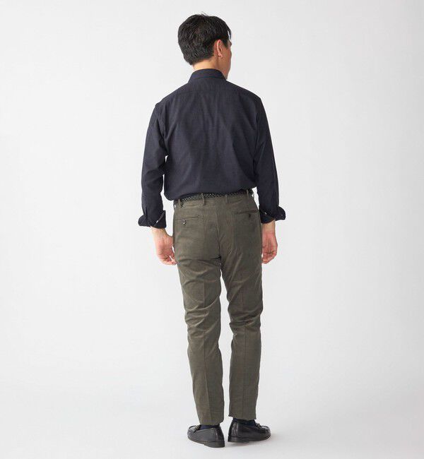 SHIPS「SHIPS:  ワイドカラー ネル シャツ」|シャツ・ブラウス|