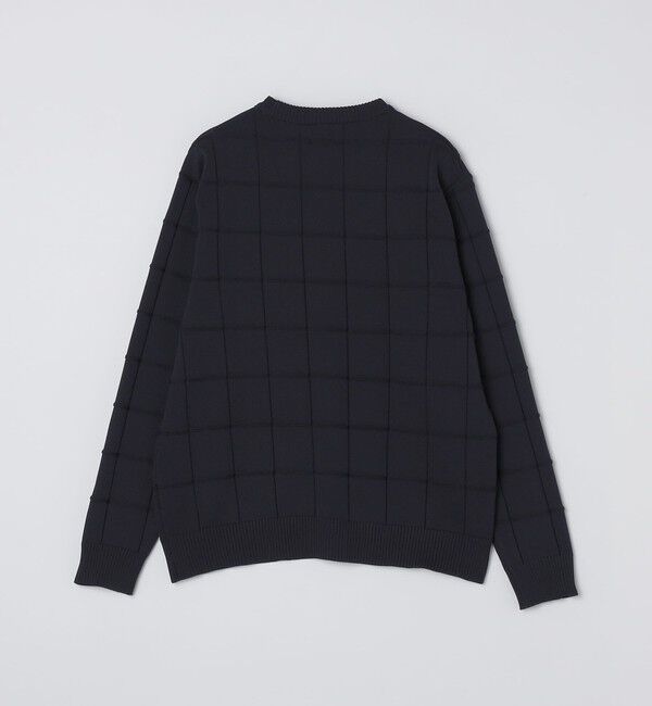 SHIPS「SHIPS:〈手洗い可能〉アモッサ ブロックリンクス ロングスリーブ」|ニット・セーター|