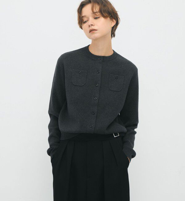 CABaN コットンカシミヤクルーネックカーディガン【最終値下げ】 コットンカシミヤ クルーネックカーディガン（CABaN）｜ルミネの