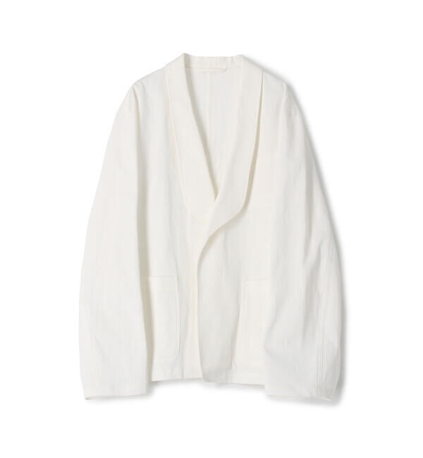 BACCA「コットンピケ ワークジャケット」|テーラードジャケット|