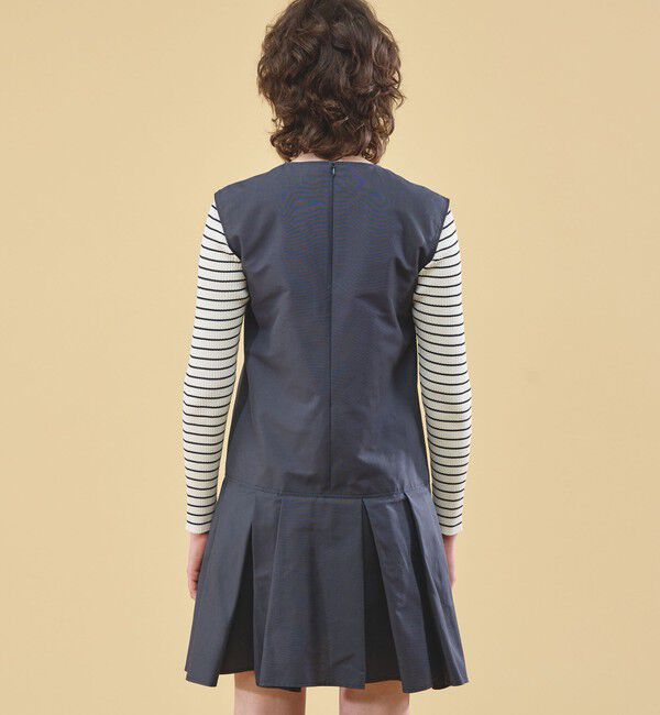 DES PRES「コットンシルクグログラン ミニワンピース」|ワンピース|