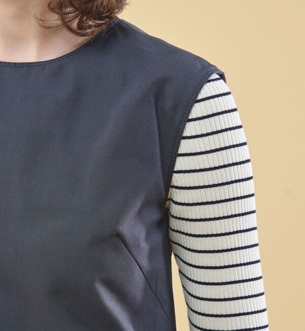 DES PRES「コットンシルクグログラン ミニワンピース」|ワンピース|