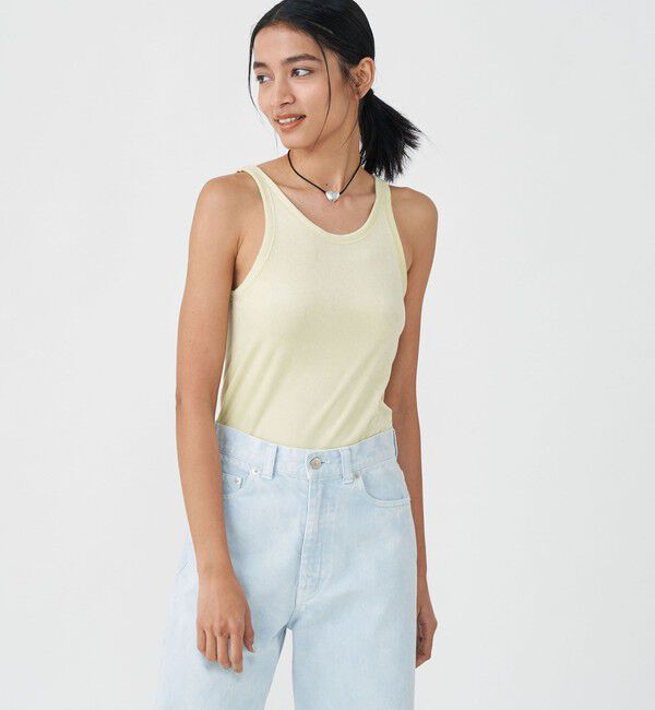 MACPHEE「ブライトパイル タンクトップ」|タンクトップ|