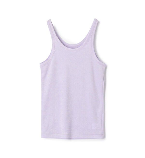 MACPHEE「ブライトパイル タンクトップ」|タンクトップ|71 ライトパープル