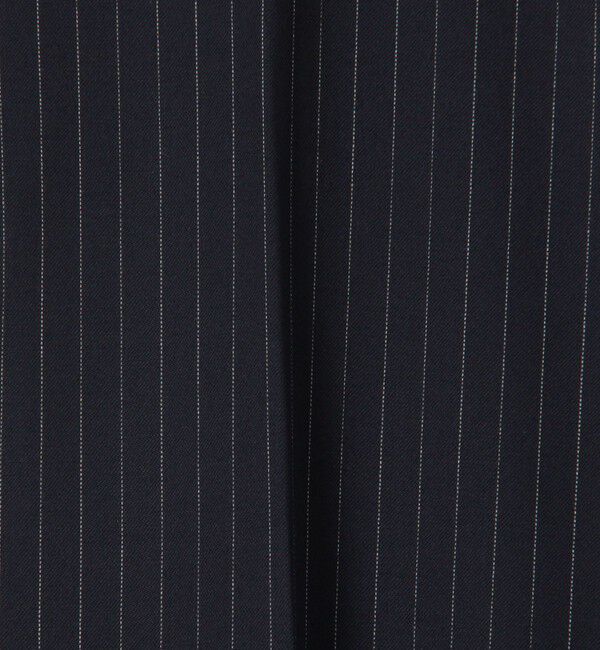 TOMORROWLAND MENS「Super100'sウール ピンストライプ ノープリーツスラックス」|スラックス|