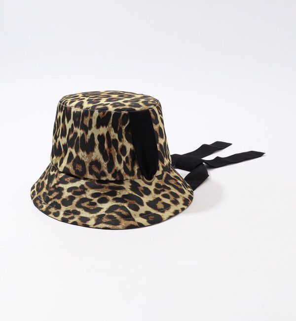 TOMORROWLAND GOODS「Lola Hats RAIN CAT レオパード バケットハット」|ハット|