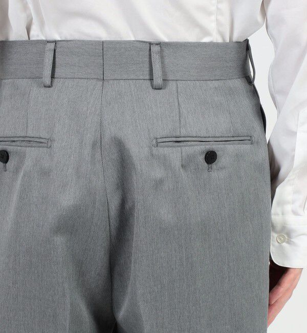 Edition「ウールモヘヤ2タックパンツ」|チノ|