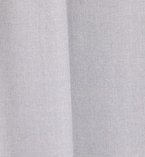 DES PRES「フランネルウールストレッチ シガレットパンツ」|スラックス|