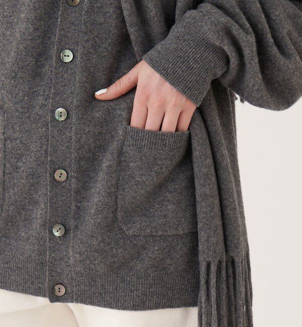 GALERIE VIE「GALERIE VIE ボイルドニットカーディガン」|カーディガン|