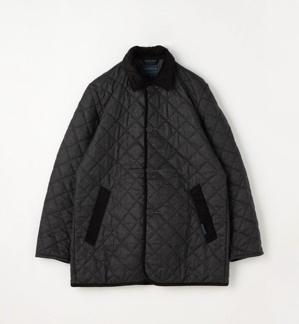 TOMORROWLAND BUYING WEAR「【別注】LAVENHAM DENSTON ウール フーデッドキルティングコート」|ステンカラーコート|