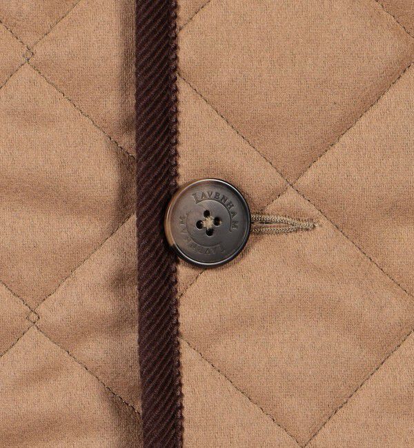 TOMORROWLAND BUYING WEAR「【別注】LAVENHAM DENSTON ウール フーデッドキルティングコート」|ステンカラーコート|