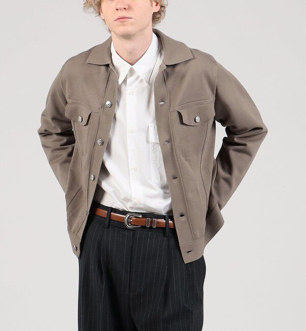 TOMORROWLAND MENS「TOMORROWLAND tricot ポリエステルコットン ニットGジャン」|ニット・セーター|