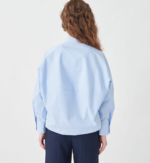 MACPHEE「コットンブロード コクーンシャツ」|シャツ・ブラウス|