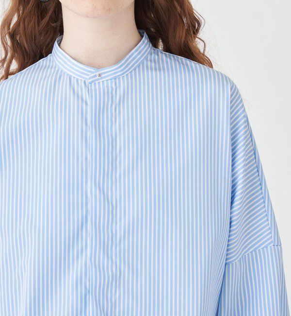 MACPHEE「コットンブロード コクーンシャツ」|シャツ・ブラウス|