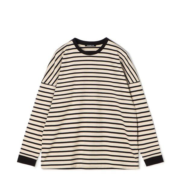 GALERIE VIE「ファインコットン ロングスリーブTシャツ」|Tシャツ・カットソー|16 ブラック系