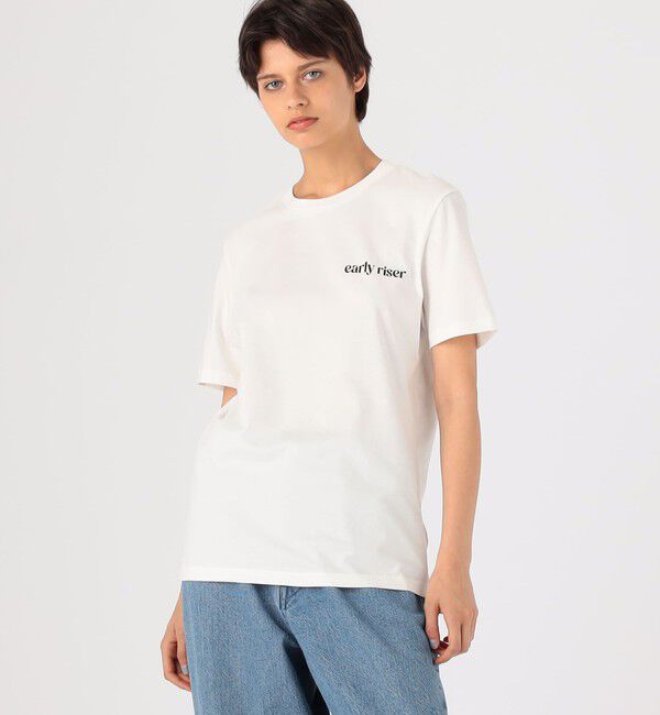 TOMORROWLAND BUYING WEAR「LISA KING コットン ショートスリーブプルオーバー」|Tシャツ・カットソー|