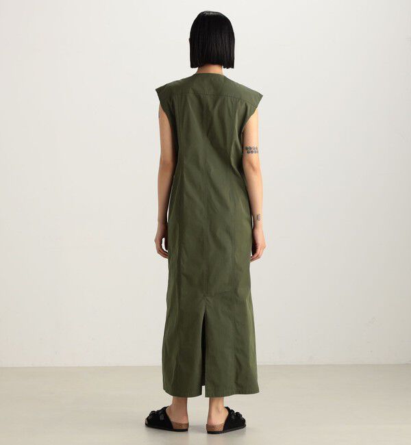 Edition「ミリタリー ジップアップロングワンピース」|ワンピース|