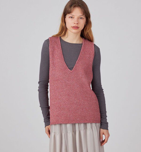 Ballsey「シャイニーメタル Iラインベスト」|ベスト・ジレ|