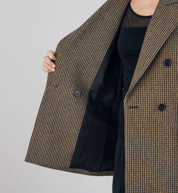 DES PRES「ブリティッシュツイード ダブルブレストジャケット」|テーラードジャケット|