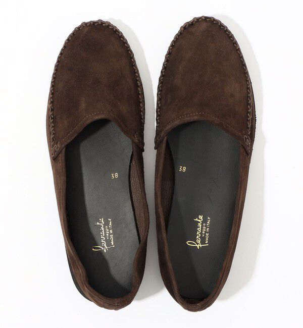 TOMORROWLAND GOODS「Ferrante viaggio TAO スエードスリッポン」|スリッポン|