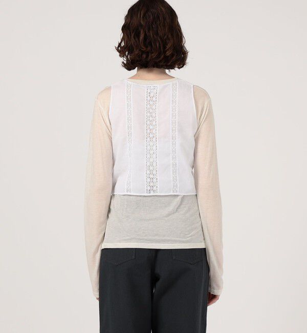 TOMORROWLAND GOODS「JANE GUSTAVSSON SIGLID  スリーブレス ブラウス」|シャツ・ブラウス|