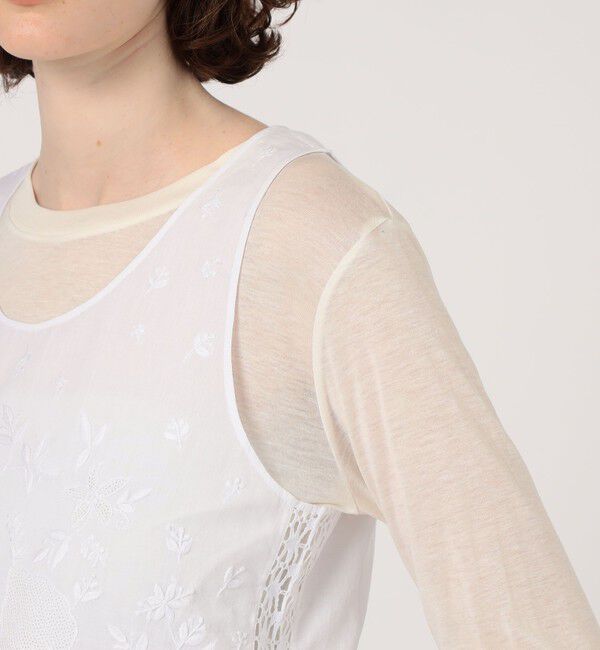 TOMORROWLAND GOODS「JANE GUSTAVSSON SIGLID  スリーブレス ブラウス」|シャツ・ブラウス|