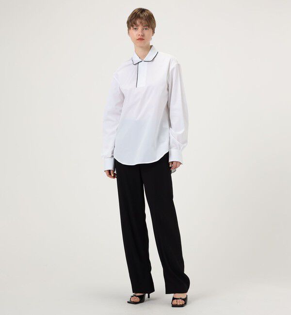 TOMORROWLAND BUYING WEAR「 【別注】BOURRIENNE MARINE コットンシャツ」|シャツ・ブラウス|