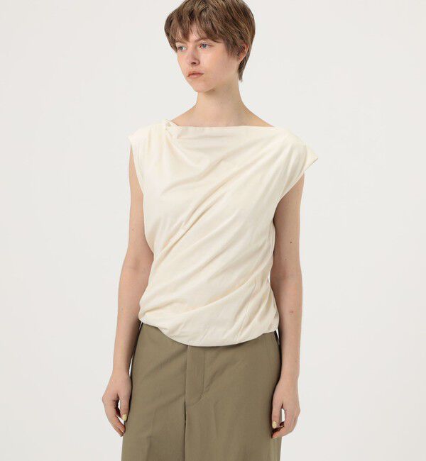 TOMORROWLAND GOODS「BASE RANGE TURN TANK」|Tシャツ・カットソー|