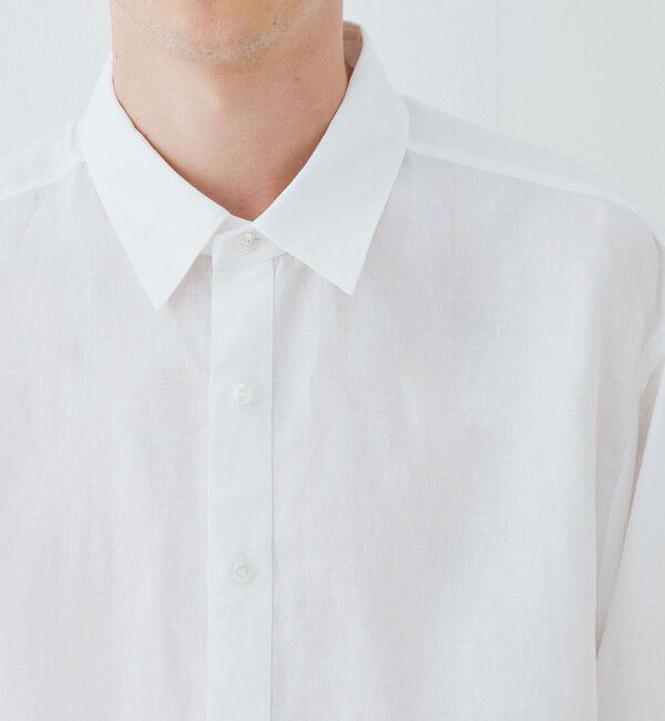 GALERIE VIE「リネン レギュラーカラーシャツ」|シャツ・ブラウス|