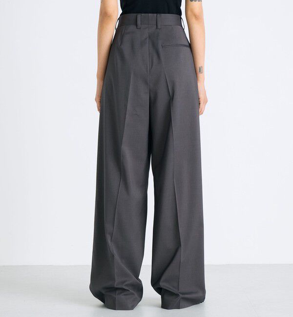 Edition「ウールライク スラックス」|スラックス|