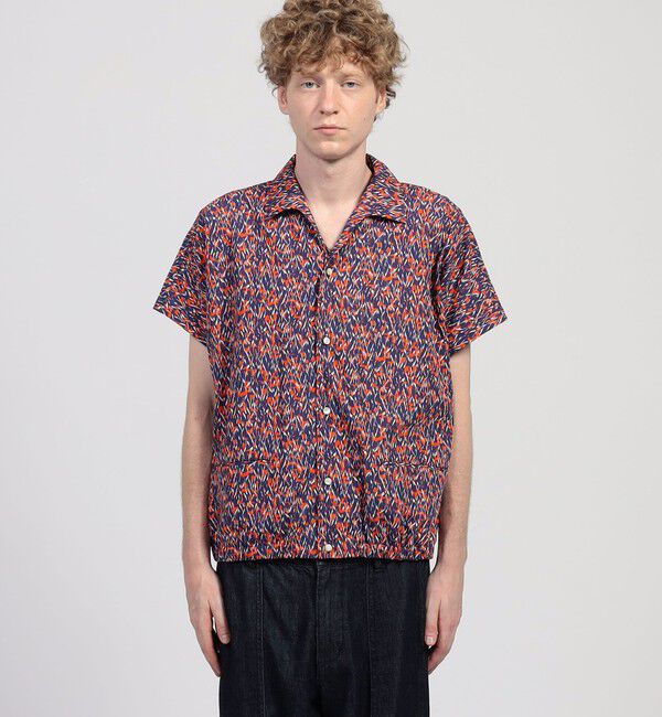 TOMORROWLAND BUYING WEAR「HAVERSACK ATTIRE コットン総柄 オープンカラー ハーフスリーブシャツ」|シャツ・ブラウス|
