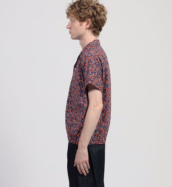 TOMORROWLAND BUYING WEAR「HAVERSACK ATTIRE コットン総柄 オープンカラー ハーフスリーブシャツ」|シャツ・ブラウス|