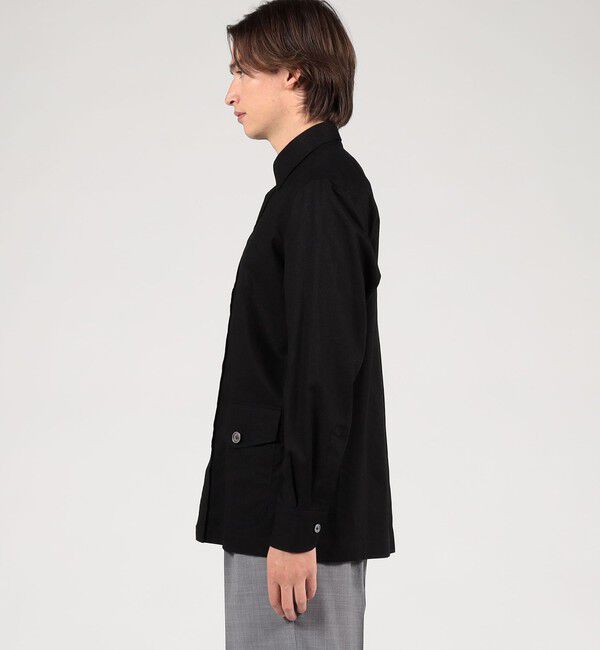 TOMORROWLAND BUYING WEAR「ERRICO FORMICOLA ALBERTO リネンオーバーシャツ」|シャツ・ブラウス|