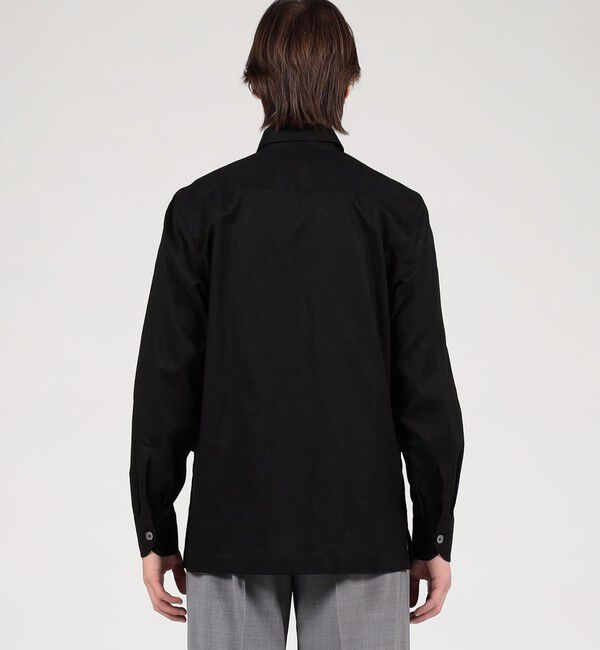 TOMORROWLAND BUYING WEAR「ERRICO FORMICOLA ALBERTO リネンオーバーシャツ」|シャツ・ブラウス|