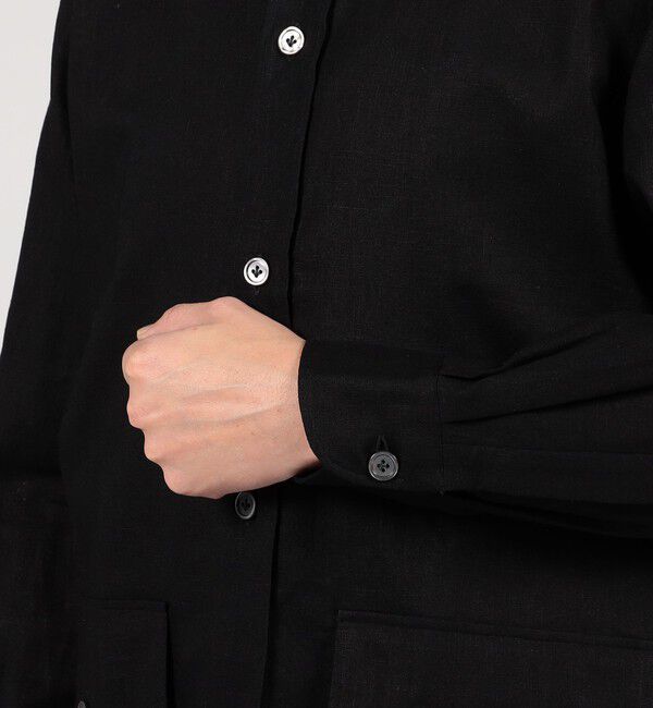 TOMORROWLAND BUYING WEAR「ERRICO FORMICOLA ALBERTO リネンオーバーシャツ」|シャツ・ブラウス|