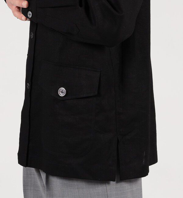 TOMORROWLAND BUYING WEAR「ERRICO FORMICOLA ALBERTO リネンオーバーシャツ」|シャツ・ブラウス|