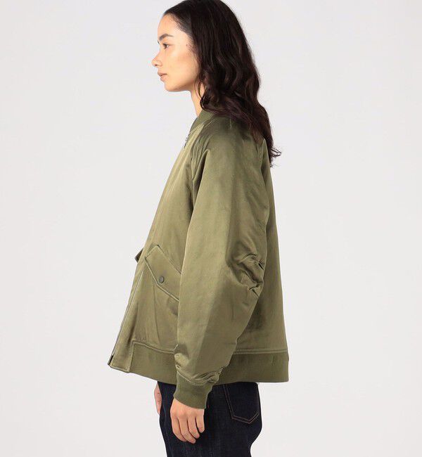 MACPHEE「コットンレーヨンモールスキン MA-1」|ブルゾン・スタジャン|