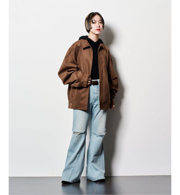  「TANAKA FLARE JEAN TROUSERS ST-107-25-IC：デニムパンツ」|デニム|