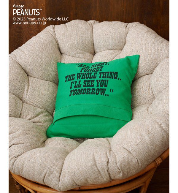journal standard Furniture「【PEANUTS&times;SPORTS WEAR by JSF】別注 SWEAT CUSHION　クッションカバー」|クッション・クッションカバー|