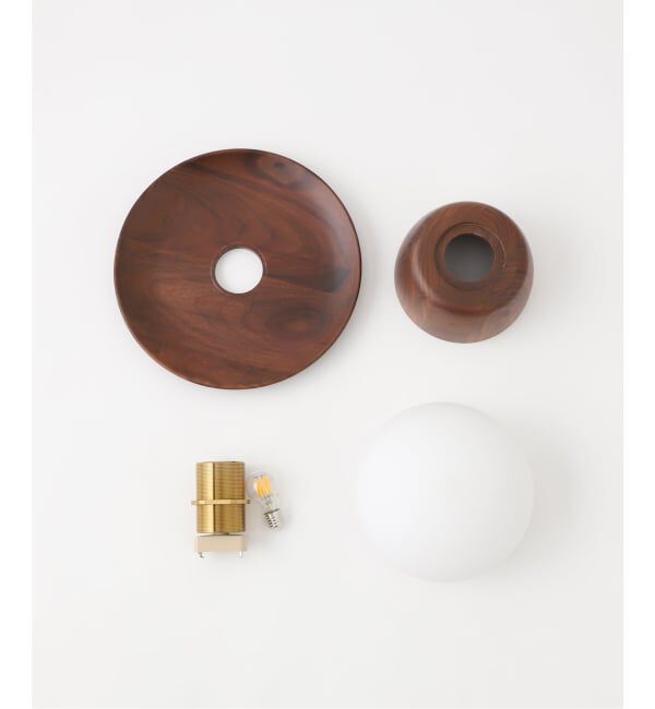 journal standard Furniture「LUCCA CEILING LAMP WALNUTS　ルッカ シーリングランプ」|その他|