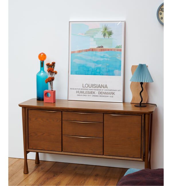 journal standard Furniture「【LOUSIANA POSTER】David Hockney Pool and steps A1　アートフレーム」|その他|その他カラー K