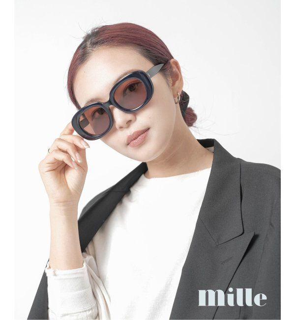 EYETHINK「【mille/ミレー】別注 PERAGIA COL.4 EX Sunglasses」|サングラス|ネイビー