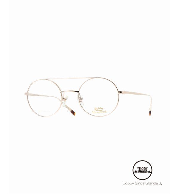 EYETHINK「【Bobby Sings Standard,】別注 BRX15 21 ex Optical」|メガネ|ゴールド