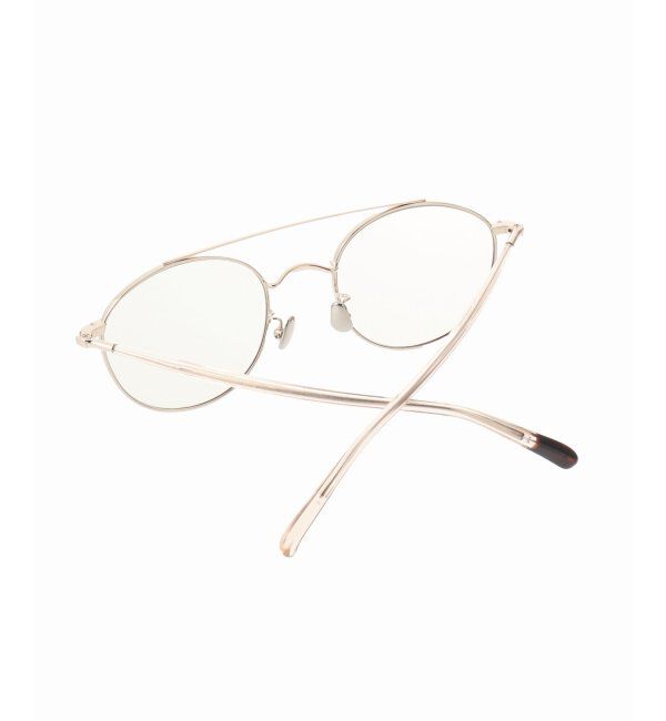 EYETHINK「BLANC.. 別注 B0015 WHT GOLD / L.GREY - GRY ex Sunglasses」|サングラス|